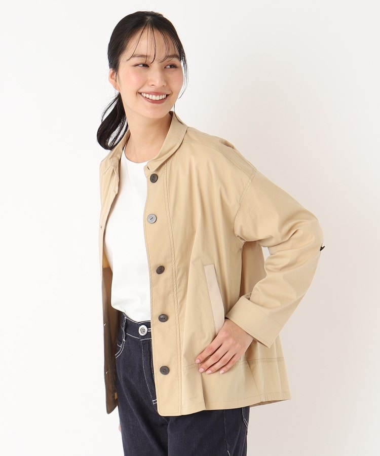 ポーシャル(poushal)のぷち衿マウンテンブルゾン10