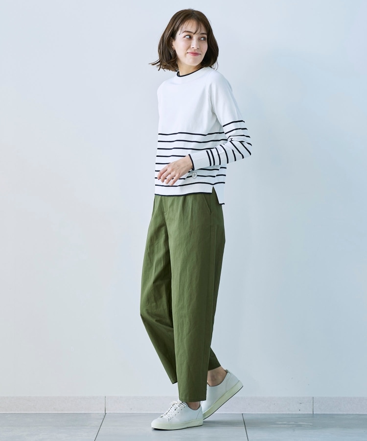 洗える】コクーンシルエットパンツ(フルレングスパンツ 洗える】コクーンシルエットパンツ(フルレングスパンツ