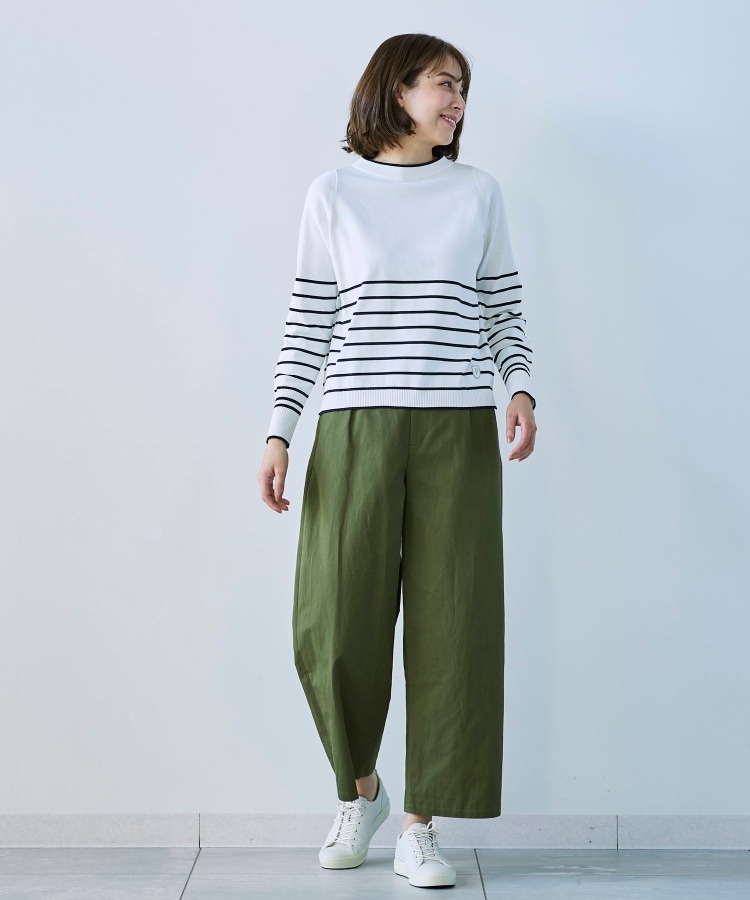 洗える】コクーンシルエットパンツ(フルレングスパンツ 洗える】コクーンシルエットパンツ(フルレングスパンツ