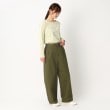 ポーシャル(poushal)の【洗える】コクーンシルエットパンツ18