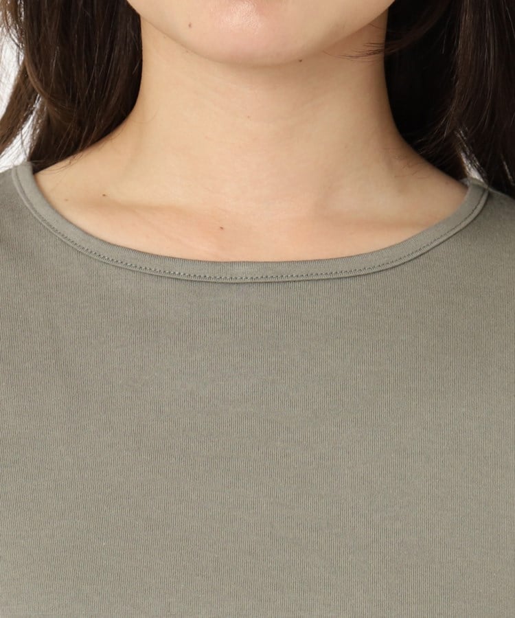 ポーシャル(poushal)の【洗える】トートバッグプリントフレンチスリーブTシャツ4