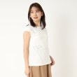 ポーシャル(poushal)の【洗える】トートバッグプリントフレンチスリーブTシャツ8