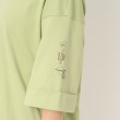 ポーシャル(poushal)の【洗える】袖コンシャス×ワンポイントイラストTシャツ5