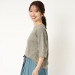 ポーシャル(poushal)の【洗える】袖コンシャス×ワンポイントイラストTシャツ12