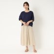 ポーシャル(poushal)の【洗える】袖コンシャスふんわりTシャツ21
