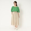 ポーシャル(poushal)の【洗える】袖コンシャスふんわりTシャツ26