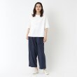 ポーシャル(poushal)の【洗える】カーブシルエットワイドパンツ23