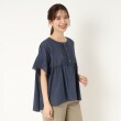 ポーシャル(poushal)の【洗える】ピンタック×ギャザー・オーバーブラウス18