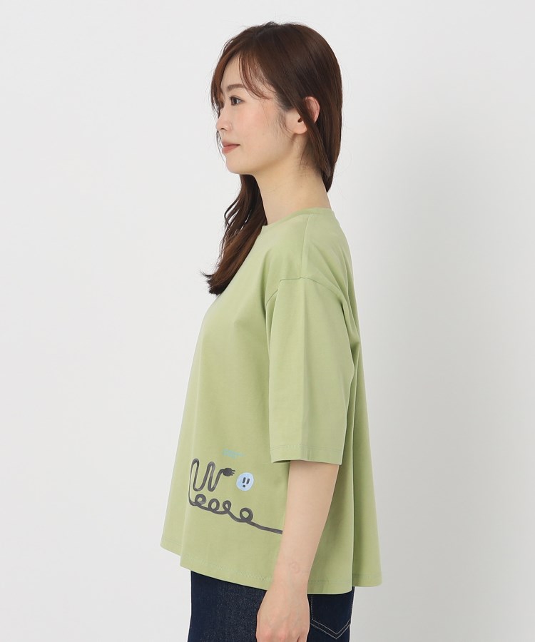 ポーシャル(poushal)の【洗える】コンセントイラストTシャツ2