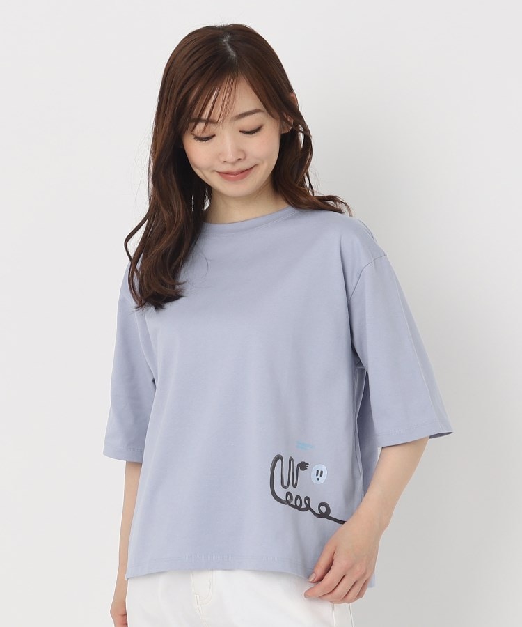 ポーシャル(poushal)の【洗える】コンセントイラストTシャツ15