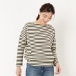 ポーシャル(poushal)の【洗える】ブラウジングシルエットプルオーバージャージ ブルー(193)