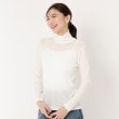 ポーシャル(poushal)の【洗える・爽やかタッチ】ハイネックプルオーバージャージ7
