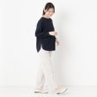 ポーシャル(poushal)の【洗える・パフ袖】シャツテールプルオーバー17