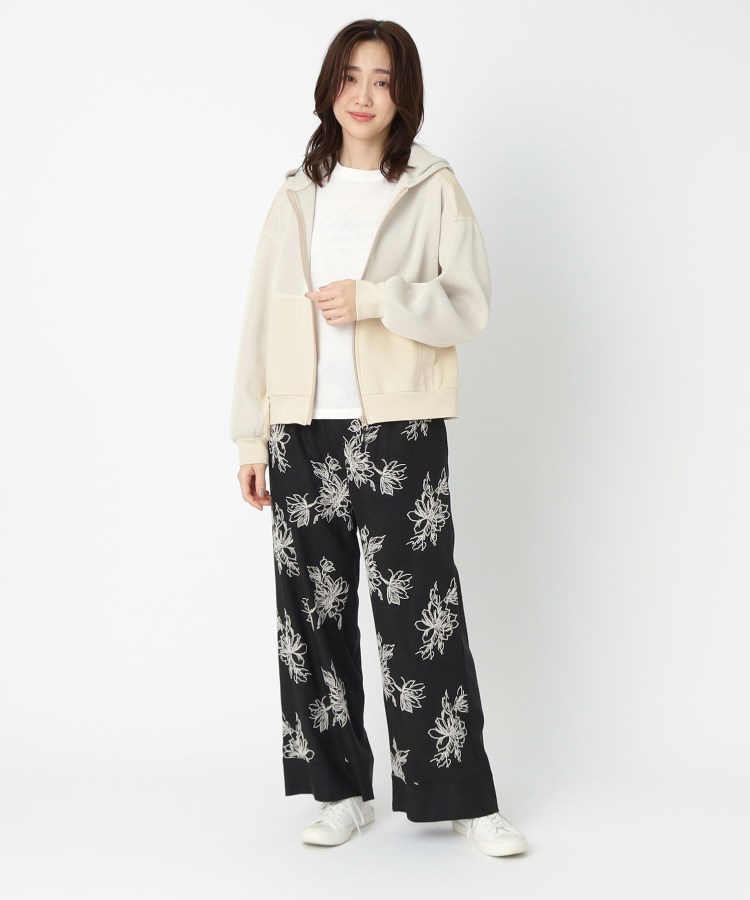 ポーシャル(poushal)の【洗える・メッシュ×ダンボール素材】パーカブルゾン19