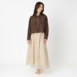ポーシャル(poushal)の【洗える・麻混】ビッグポケットショート丈ジャケット14