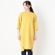 ポーシャル(poushal)の【洗える】コクーンシルエットジャージワンピース1