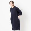ポーシャル(poushal)の【洗える】コクーンシルエットジャージワンピース12