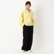 ポーシャル(poushal)の【洗える・コットン】ワイドワークパンツ15