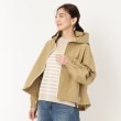 ポーシャル(poushal)の【洗える】フード付き袖コンシャスジャケット13