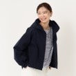 ポーシャル(poushal)の【洗える】フード付き袖コンシャスジャケット17