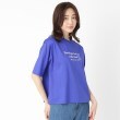ポーシャル(poushal)の【洗える・コットン】ロゴポイント半そでTシャツ16
