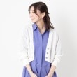 ポーシャル(poushal)の【洗える】サラリ肌触りショート丈カーディガンニット7