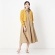 ポーシャル(poushal)の【洗える】サラリ肌触りショート丈カーディガンニット26