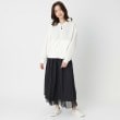 ポーシャル(poushal)の【リバーシブル・ウエストゴム】チュールレイヤードスカート16