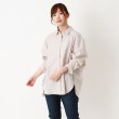 ポーシャル(poushal)の【洗える】ボリュームシルエットシャツ22
