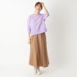 ポーシャル(poushal)の【洗える】透かしジャカードプルオーバーニット13