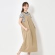 ポーシャル(poushal)の【洗える・コットン】コクーンシルエットジャンパースカート17