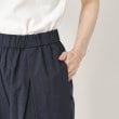 ポーシャル(poushal)の【洗える・コットン】タックパンツ7