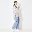ポーシャル(poushal)の【洗える・コットン】タックパンツ19