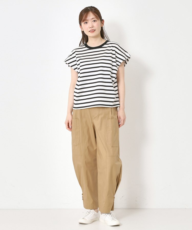 ポーシャル(poushal)の【洗える・コットン】ビッグポケットワークパンツ16