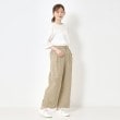 ポーシャル(poushal)の【洗える・コットン】ビッグポケットワークパンツ23