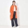 ポーシャル(poushal)の【洗える・コットン】軽やかチュニック丈ブラウス16