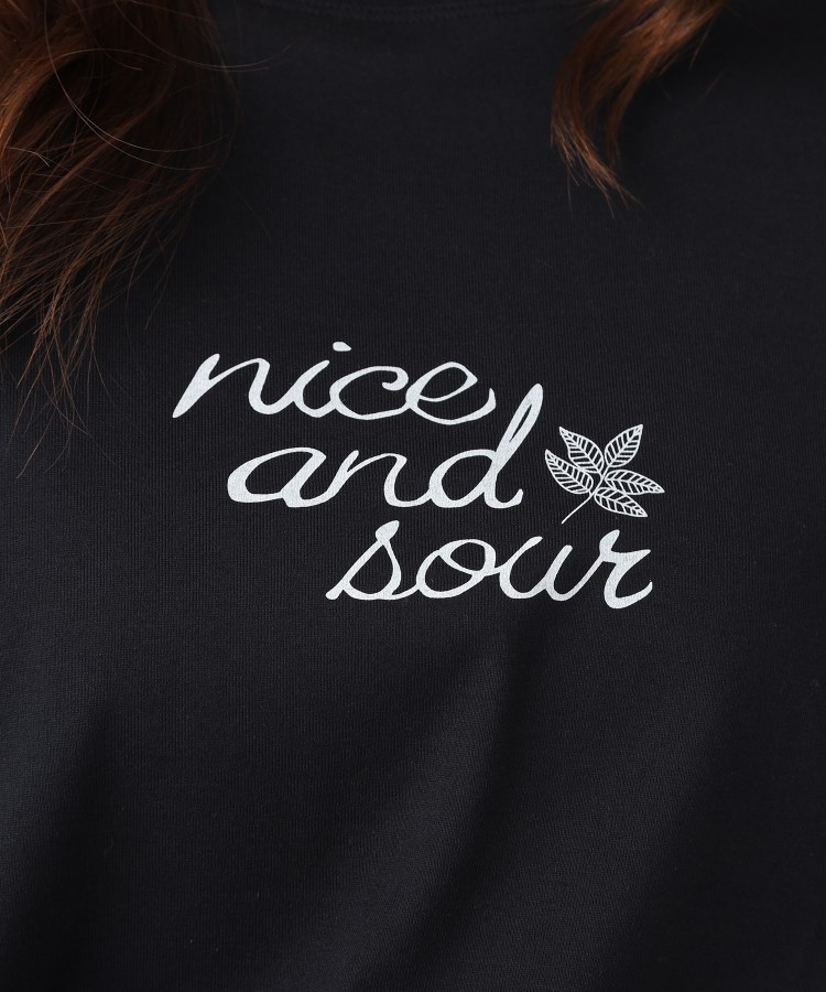 ポーシャル(poushal)の【洗える・五分袖】ロゴカラーTシャツ26