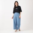ポーシャル(poushal)の【洗える・五分袖】ロゴカラーTシャツ24