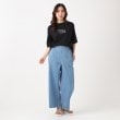 ポーシャル(poushal)の【洗える・五分袖】ロゴカラーTシャツ25
