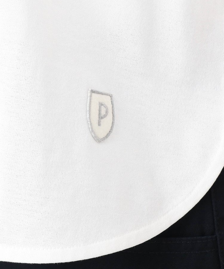 ポーシャル(poushal)の【洗える】袖コンシャスプルオーバージャージ10