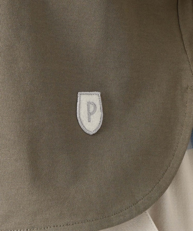 ポーシャル(poushal)の【洗える】袖コンシャスプルオーバージャージ18
