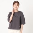 ポーシャル(poushal)の【洗える】袖コンシャスプルオーバージャージ11