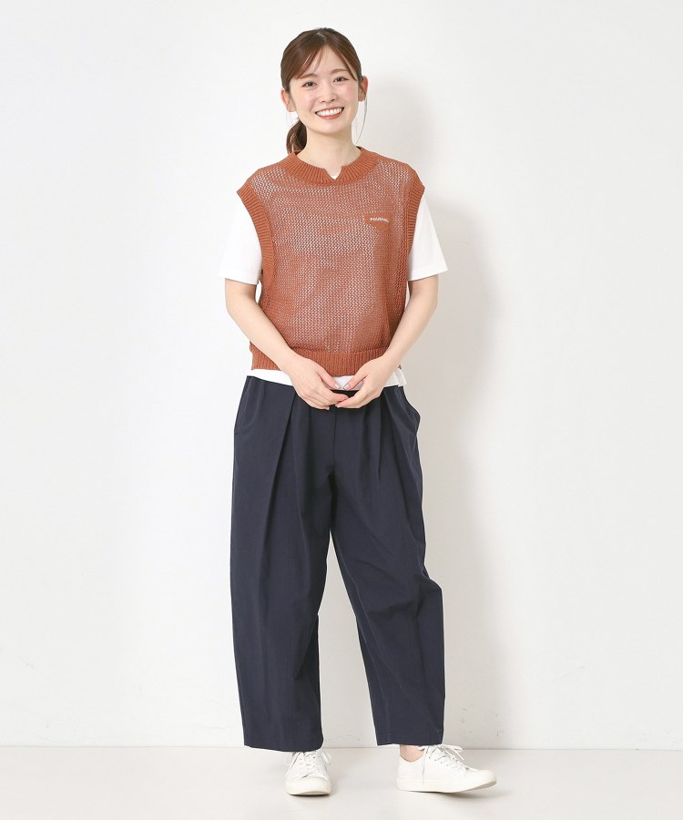 ポーシャル(poushal)の【洗える・爽やか素材】メッシュベスト17