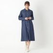 ポーシャル(poushal)の【洗える・コットンデニム】シャツワンピース13