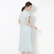 ポーシャル(poushal)の【洗える・フレンチスリーブ】ロングワンピース17