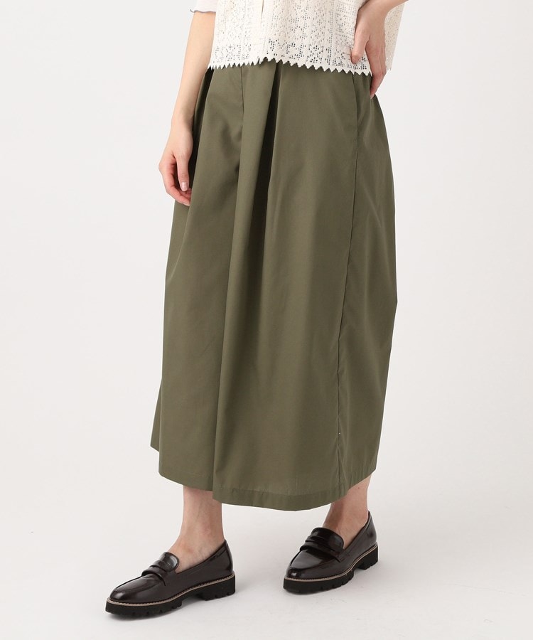ポーシャル(poushal)の【洗える・SET－UP可能】スカート見えガウチョパンツ9