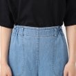 ポーシャル(poushal)の【洗える・ウエストゴム】ワイドデニムパンツ4