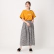 ポーシャル(poushal)の【洗える・ウエストゴム】ギンガムチェックギャザースカート13