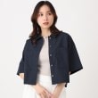 ポーシャル(poushal)の【洗える・SET－UP可能】ショート丈シャツ19