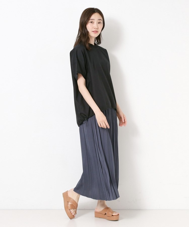 ポーシャル(poushal)の【洗える・SET－UP可】裾ドロストかぶりブラウス10